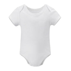 Baby Short-Sleeve Romper - 100% Cotton