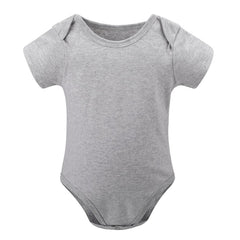 Baby Short-Sleeve Romper - 100% Cotton