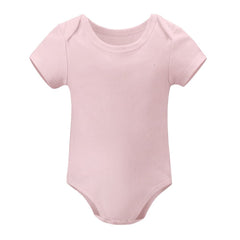 Baby Short-Sleeve Romper - 100% Cotton