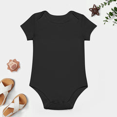 Baby Short-Sleeve Romper - 100% Cotton
