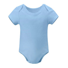 Baby Short-Sleeve Romper - 100% Cotton
