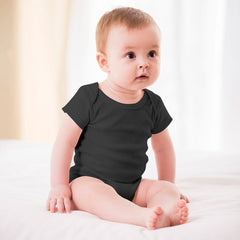Baby Short-Sleeve Romper - 100% Cotton