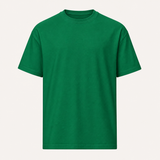 Green custom photo T-shirt front view