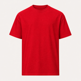 Red custom photo T-shirt front view