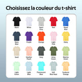 T-Shirts personnalisés | 6.3oz | 100%Cotton | Livraison gratuite | Pas de commande minimum