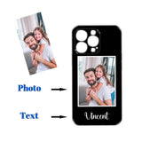 Coque de téléphone avec texte photo personnalisé