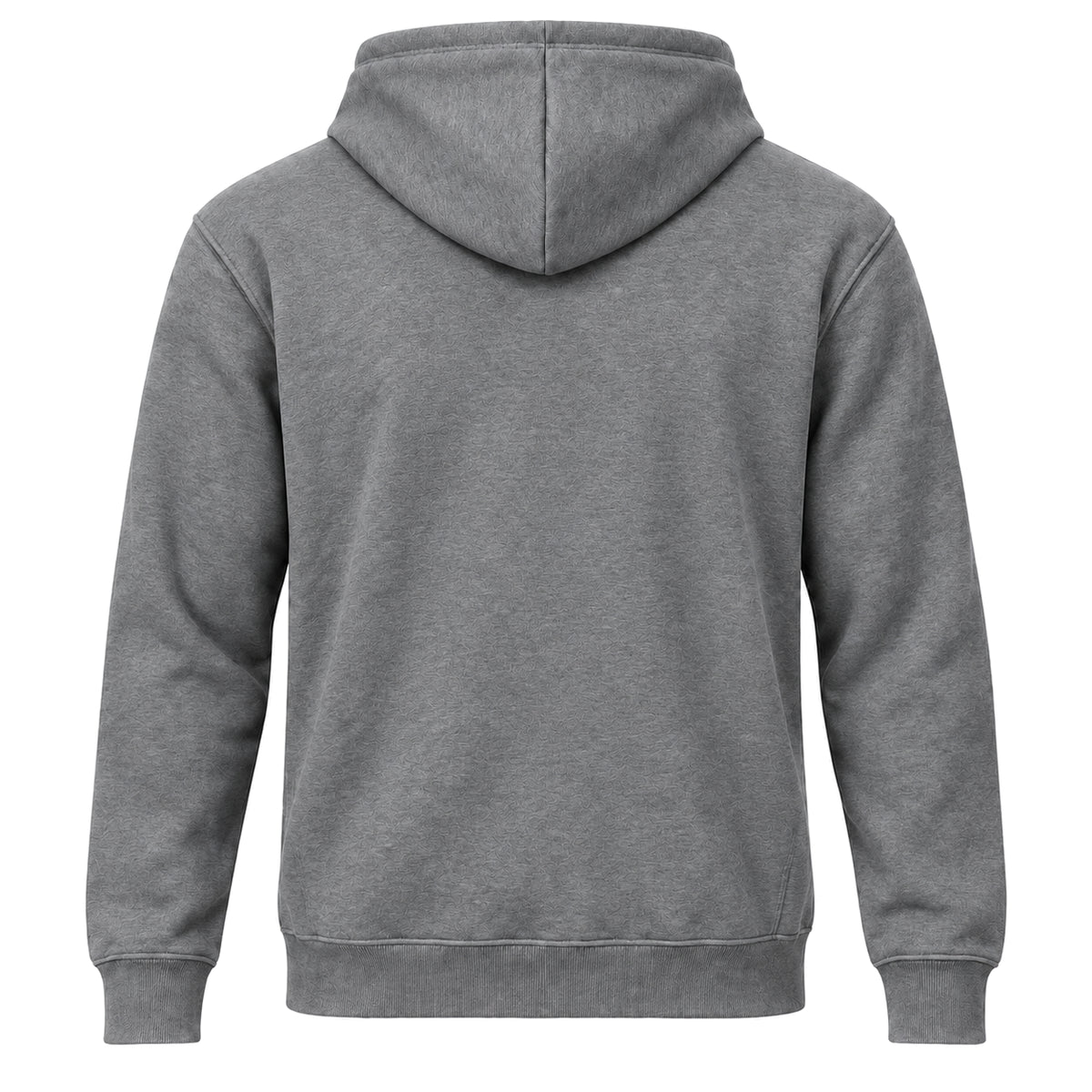 Gray Custom Hoodie back