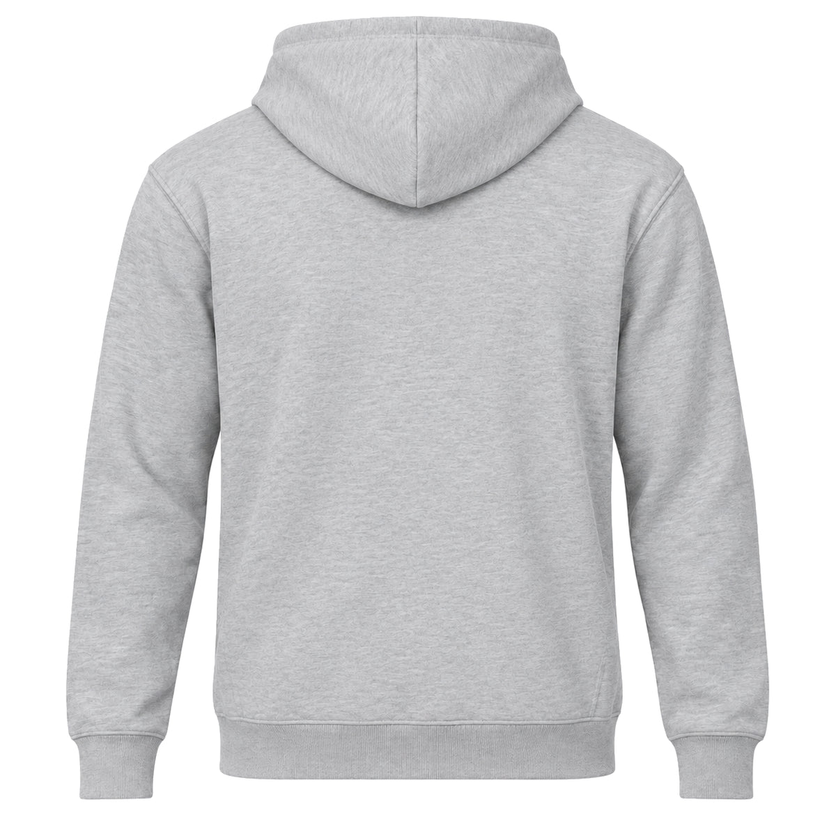 Light Gray Custom Hoodie back
