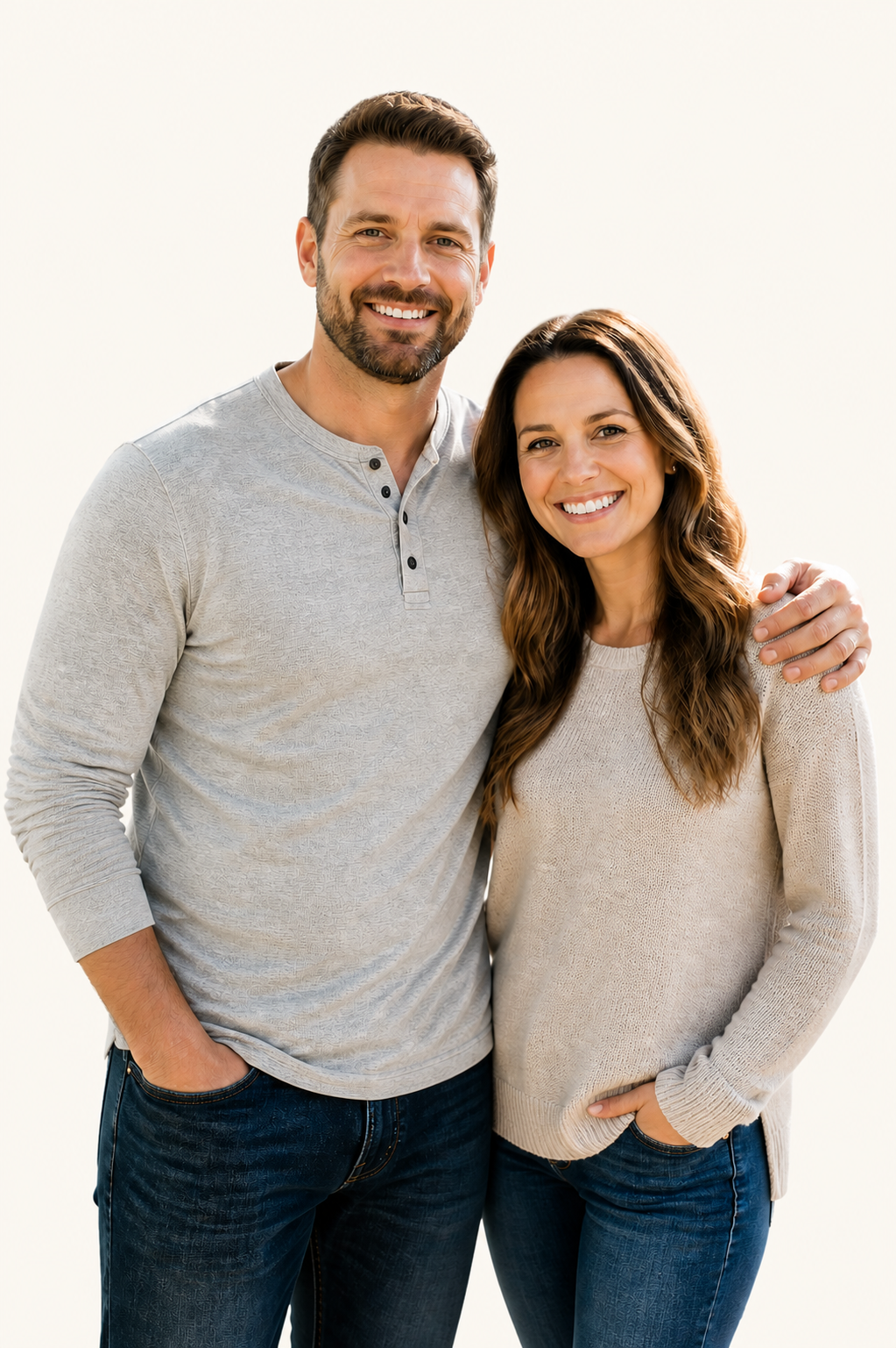 The same couple artwork with the background removed