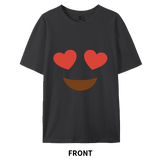 Benutzerdefinierte Emoji-T-Shirts online - Kostenloser Versand, kein Mindestbestellwert, 100 % Baumwolle, günstig