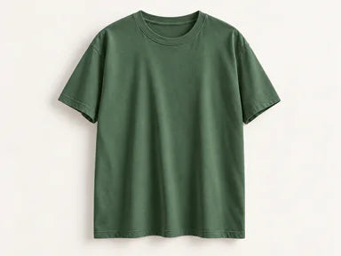 Moss-green Heavyweight T-Shirt
